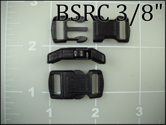 BSRC 38 (3/8 inch acetal curved side release) pet collar plastic