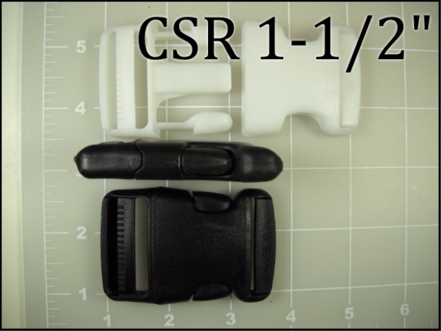 CSR 112 and CSR 112WH (1-1/2 inch acetal side release)