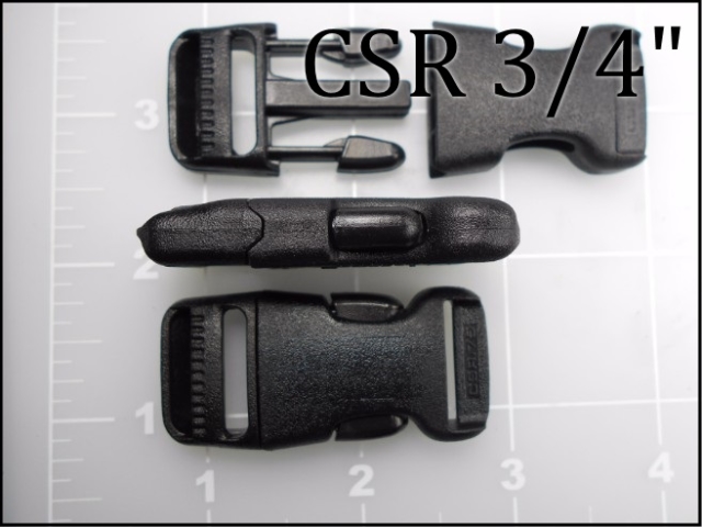 CSR 34 (3/4 inch acetal side release) plastic ACW