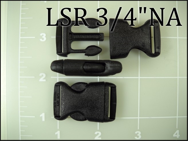 LSR 34DA (3/4 inch NON adjusting acetal side release)