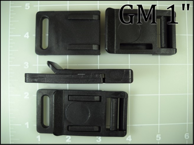 1 inch plastic release buckle GM