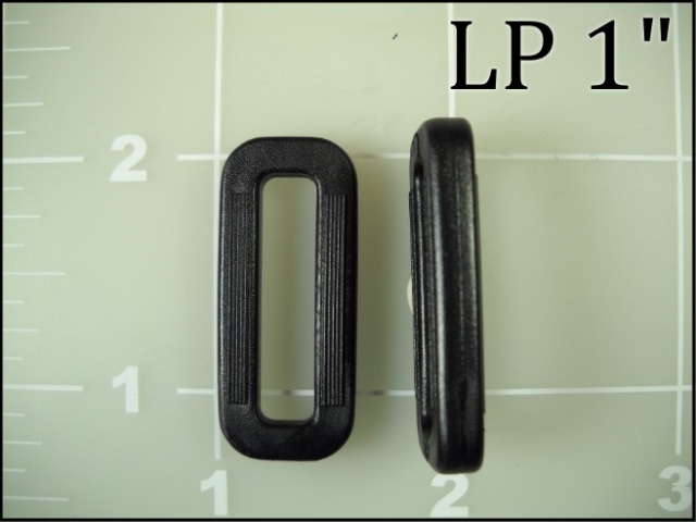 acetal plastic loop rectangle rectangular 1"