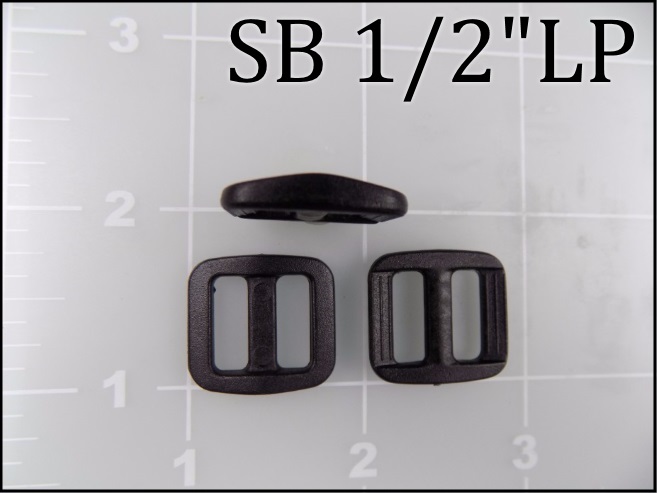 SB 12LP (1/2 inch low profile black acetal slide)