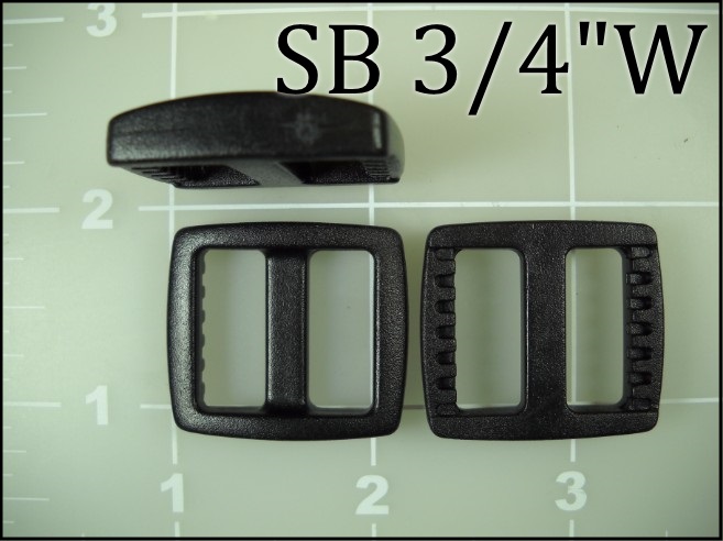 SB 34W  (3/4 inch acetal wide gap slide)