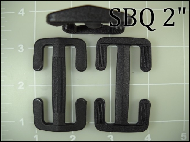 SBQ 2  (2 inch acetal slider with open sides) slider field replace