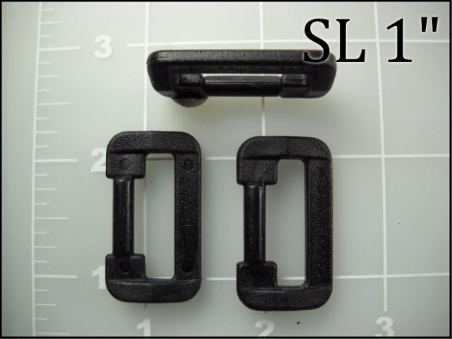 SL 1  (1 inch acetal snap loop) acw