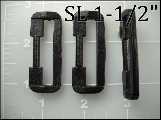 SL 112  (1-1/2 inch acetal snap loop)