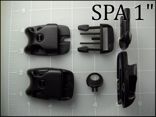 plastic spa lock SPA hot tub 1" black acetal