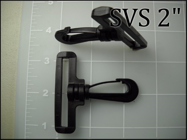 SVS 2  (2 inch acetal snap hook)  ACW PLASTIC
