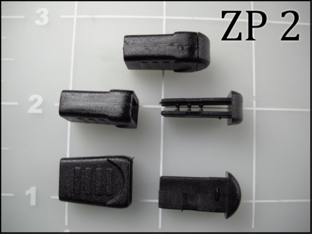 ZP 2  (2 piece acetal zipper pull)