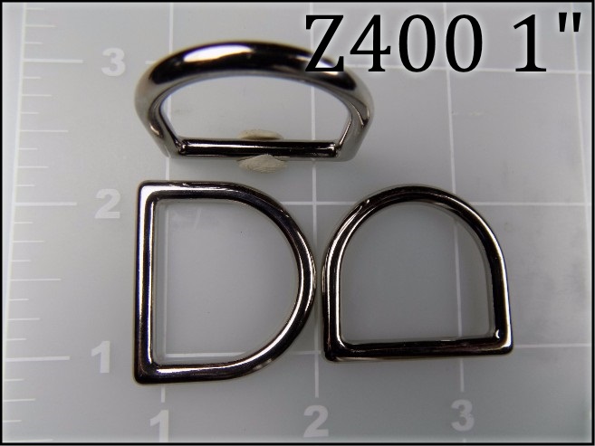 Z400 1  - - 1 inch zinc die cast dee ring