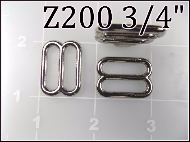 Z200 34  - - 3/4 inch zinc die cast slides