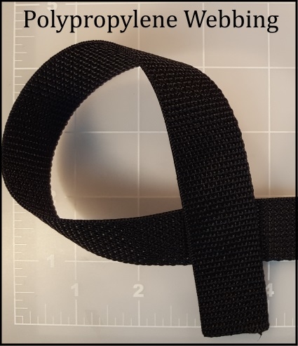 polypropylene webbing backpack handle bag