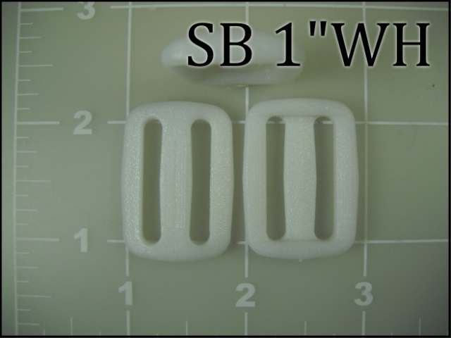 SB 1WH  (1 inch acetal slide)